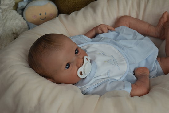 Asher Awake Reborn Baby Doll by Lori And Doug Grover | Groovy