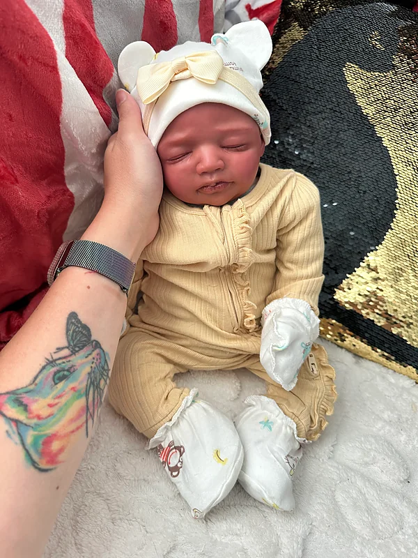 Leif Asleep Reborn Baby Doll by Amber M Deangelis | Ambers Reborn