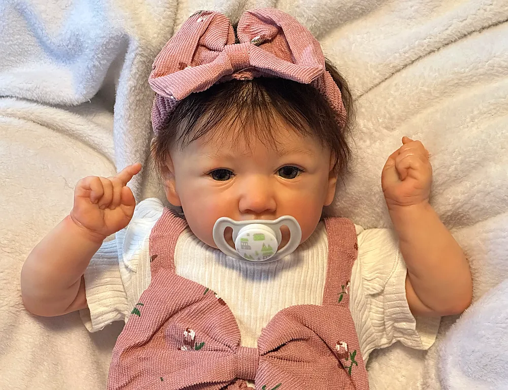 Saskia Reborn Baby Doll by Tanya Moynihan | Tanya's Tiny Tot Nursery