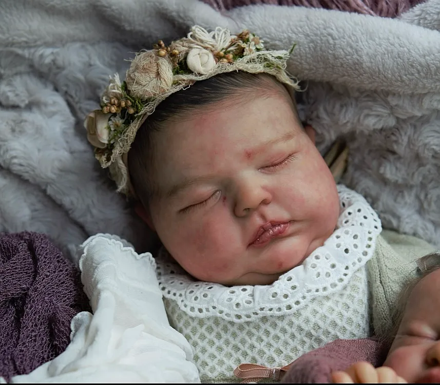 Tessa Cuddle Reborn Baby Doll by Jamie Cruse | 404-babies
