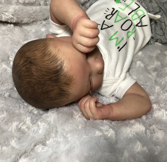 Jennie awake boy by Pocket Full of Posies Reborn from Pocket Full of