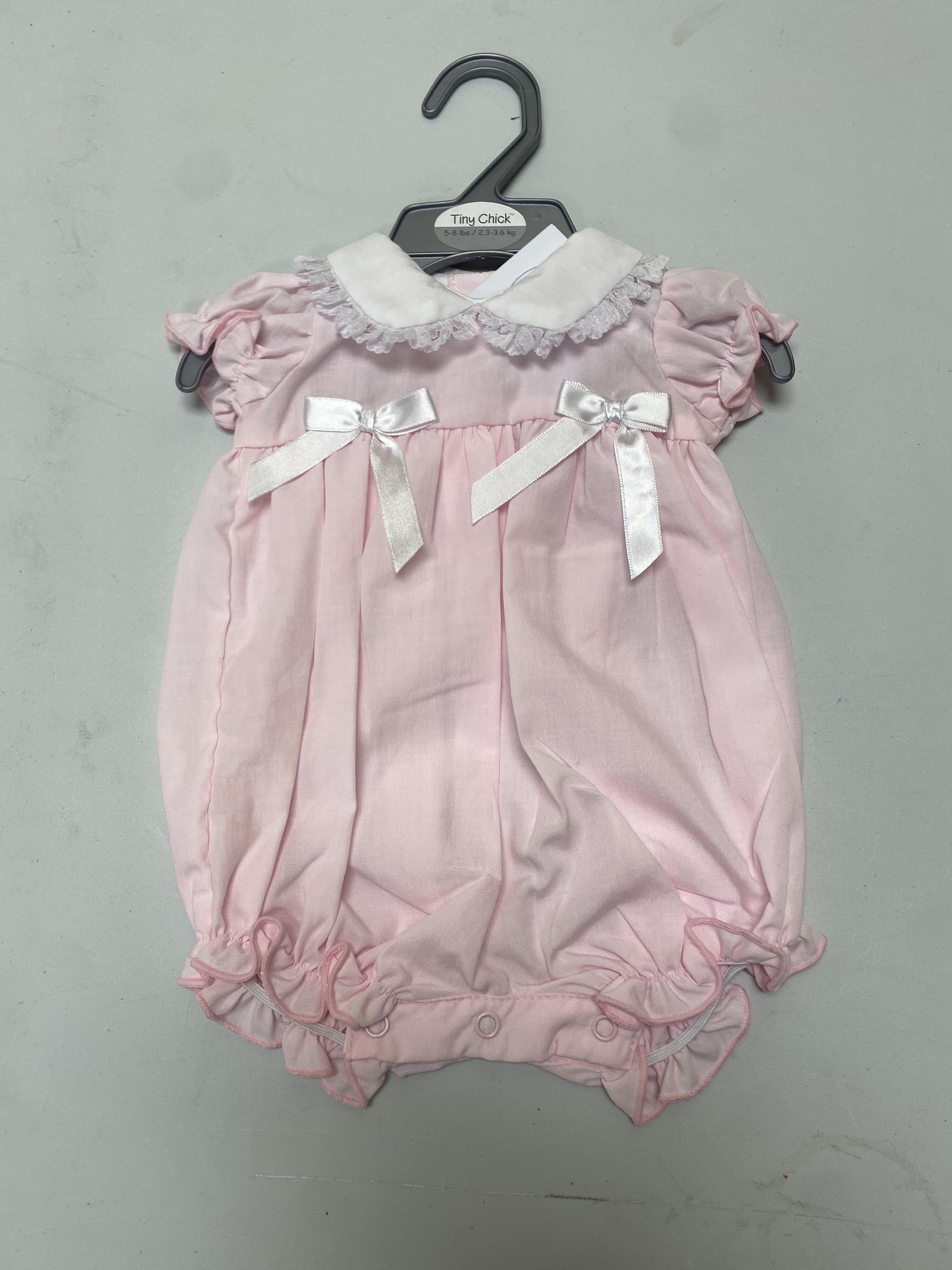 Pink preemie romper by from Pocket Full of Posies Reborn Nursery on Reborns
