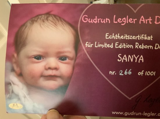 SANYA by Sharon Elizabeth Clarey from Sharons Reborn Blessings on