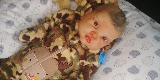 Fei Yen boy by Patty Holmes from Pattysartbornnursery