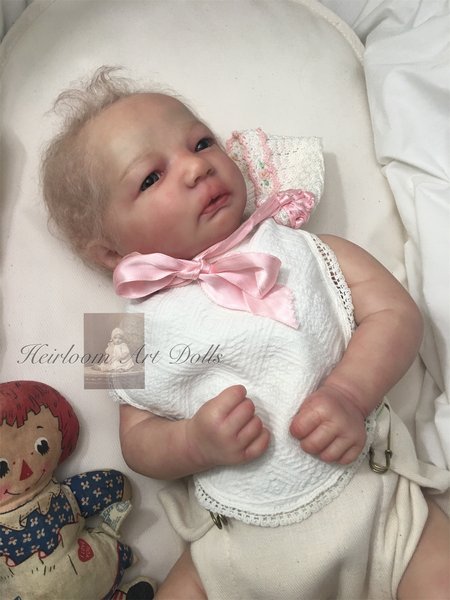 Honeybug VINTAGE Magnetic Pacifier reborn art doll baby newborn ROSE PINK