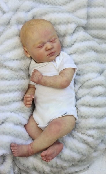 Marnie Asleep reborn doll by Kimberly Ann | A Baby's Journey