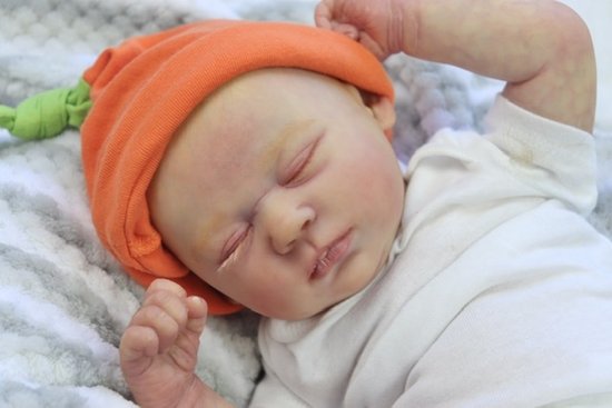 Marnie Asleep reborn doll by Kimberly Ann | A Baby's Journey
