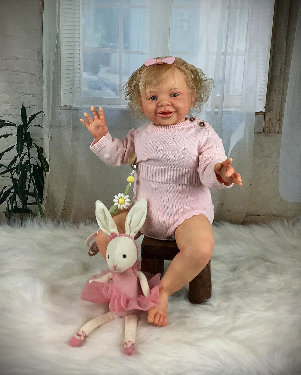 Lissy Reborn Baby Doll by Genevieve Danault | Passion Poupons Reborns